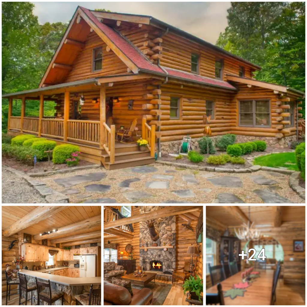 “Embrace the Charm of the Cascade Log Cabin: A Rustic Retreat to Capture Your Heart!”